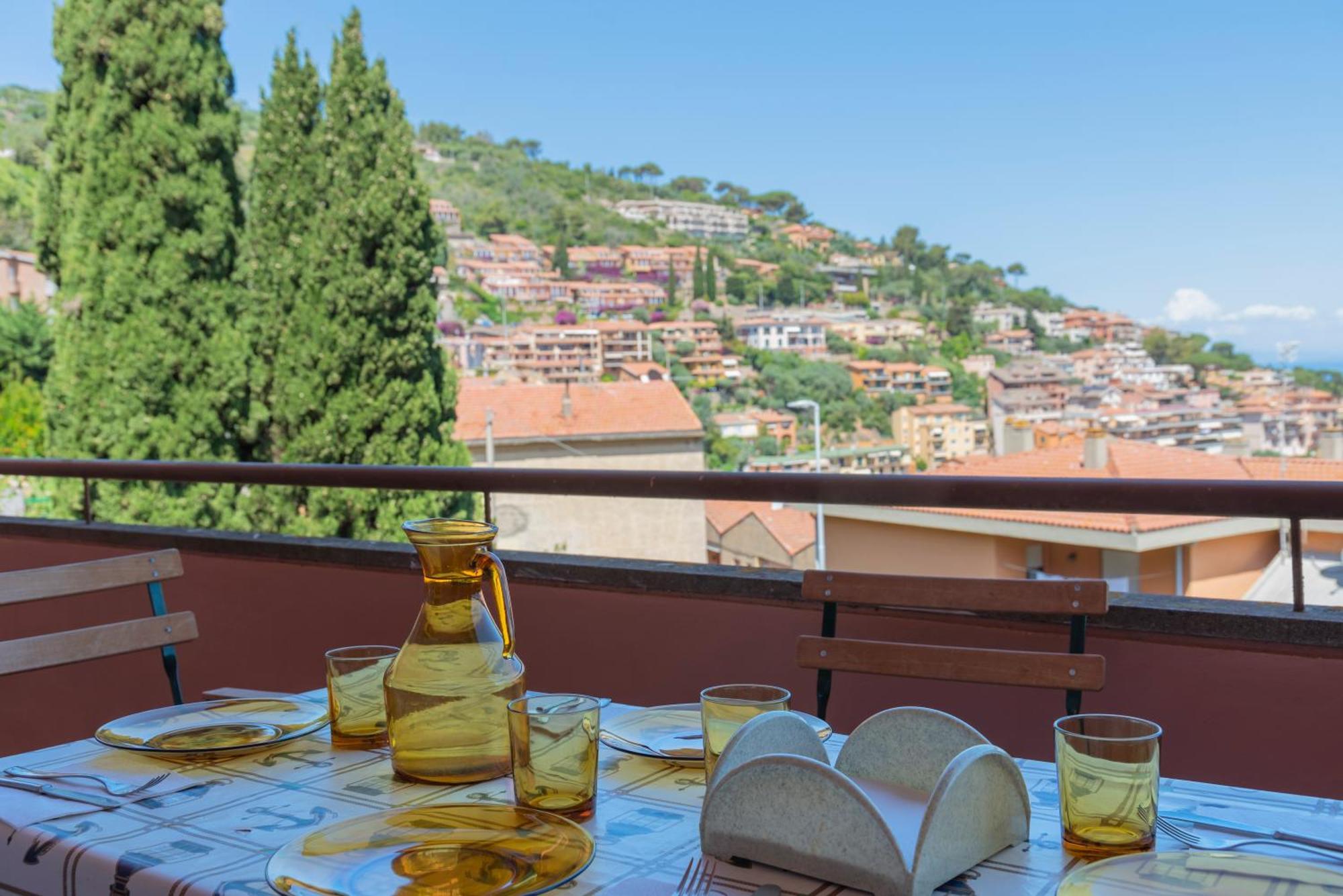 Argentario Retreat Sea View Terrace, Wifi & Private Parking Included Apartment Porto Santo Stefano  Bagian luar foto